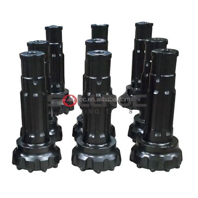 110mm DTH Drill Bits with Carburized Steel Construction for Flat and Convex Face Drilling