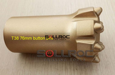 T51 ابزار حفاری چکش بالا 89mm 102mm 114mm 127mm Retrac Thread Button Drill Bit