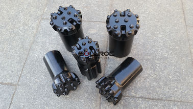 ابزار حفاری چکش بالا T45 76mm 89mm 102mm دکمه بیت برای حفاری بنچ
