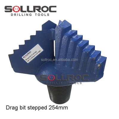 API 2 3/8' REG Thread Drag Bit ساخته شده توسط پردازش پیشرفته جعل