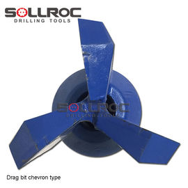 165mm Chevron Bit API 3 1/2' REG Thread نوع حفاری طولانی مدت