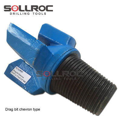 165mm Chevron Bit API 3 1/2' REG Thread نوع حفاری طولانی مدت